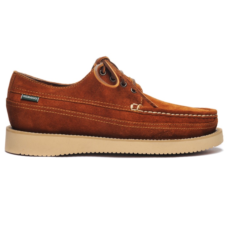 Sebago UK Brown Cognac Makwa Suede