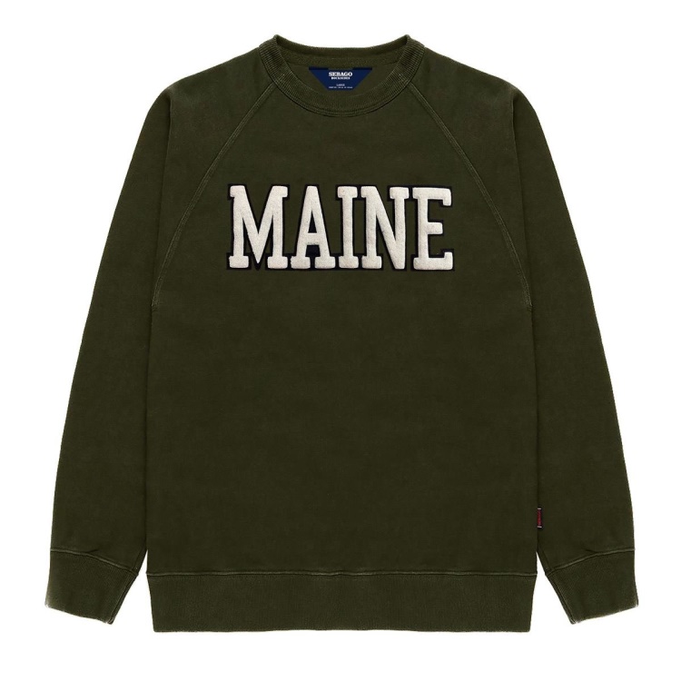 Sebago UK Green Maine-Green Paisley Bow