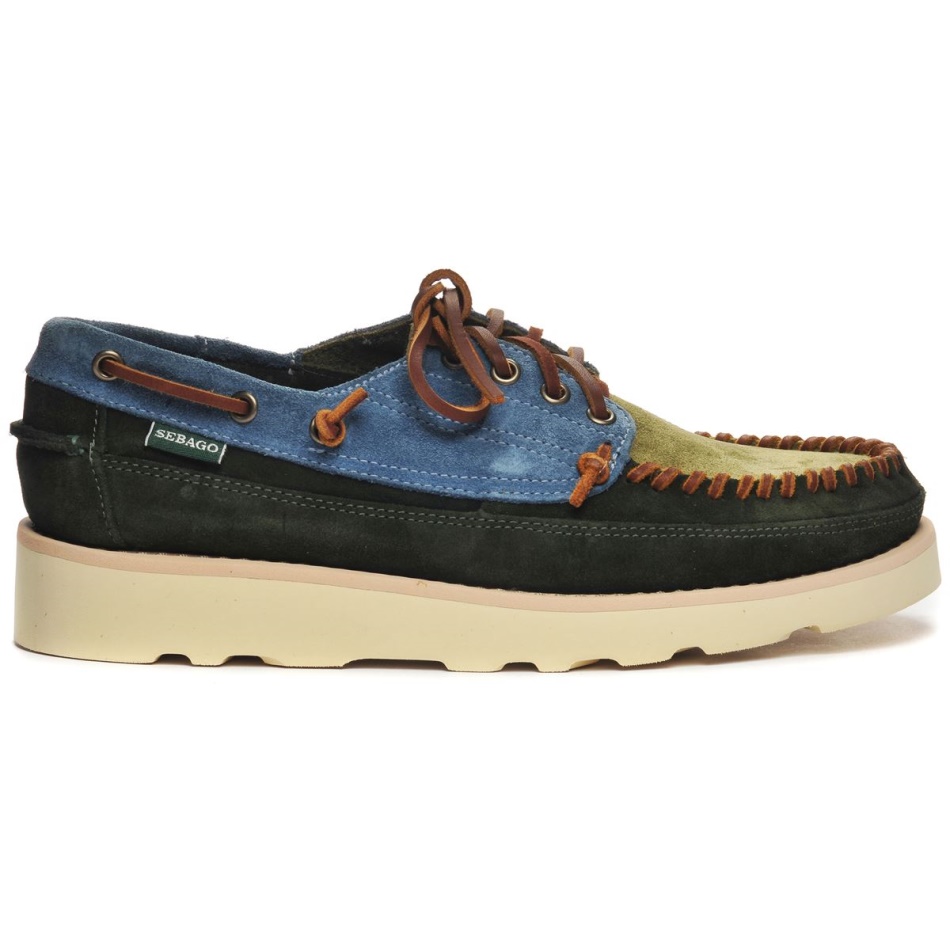 Sebago UK Cayuga-Brunswick Green & Indigo & Moss