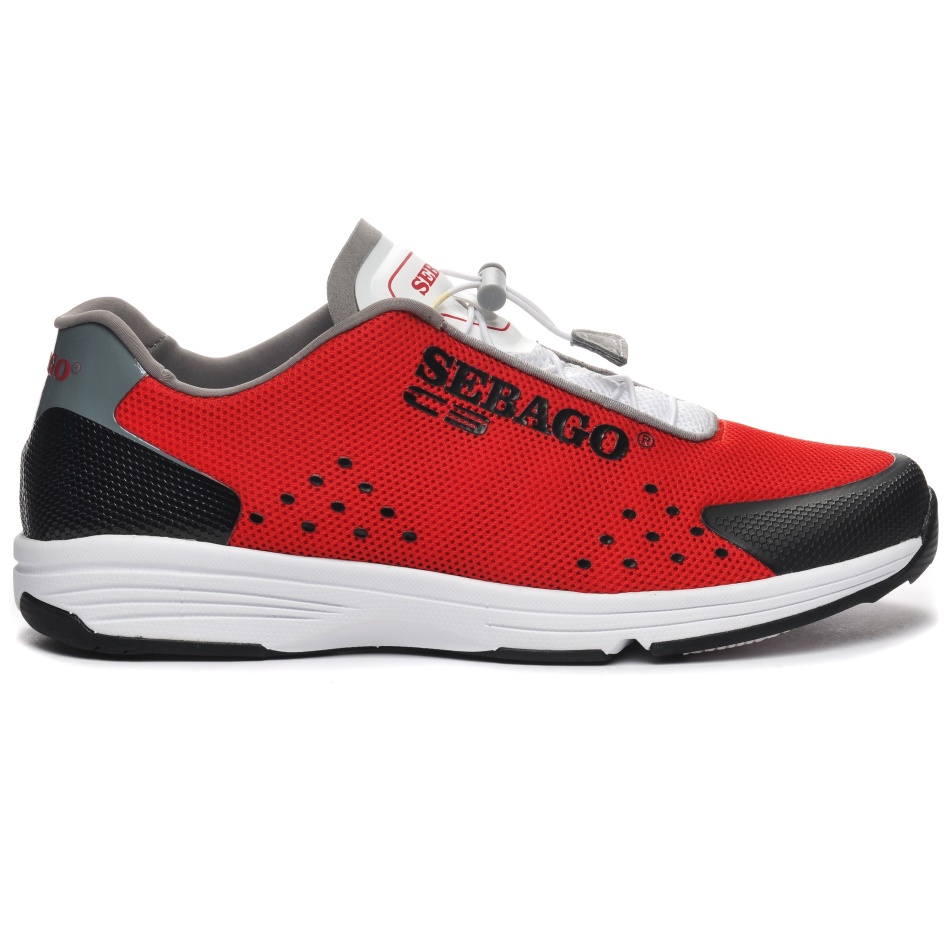 Sebago UK Cyphon Jia Ren-Dark Red & Black